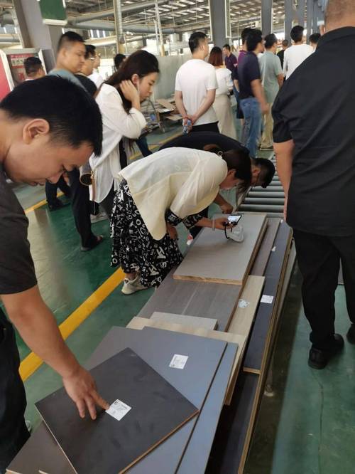 杭州家具厂伙伴深度探访兔宝宝工厂，共话房产开发新机遇